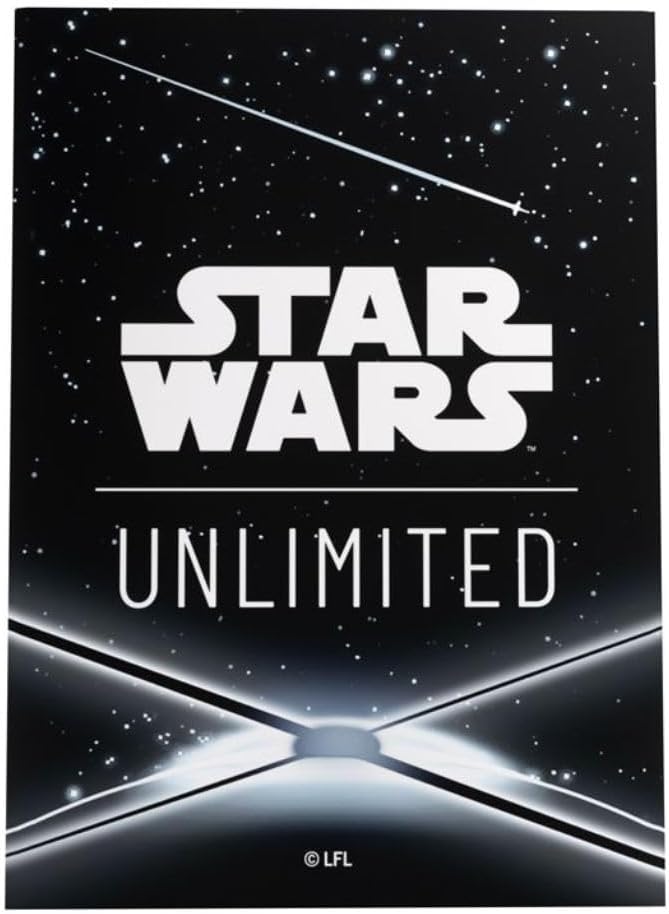 Gamegenic Star Wars Unlimited Art Sleeves 60-Pack Black
