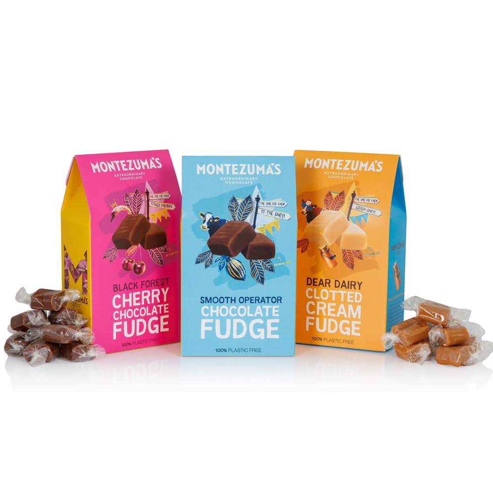 Montezuma's Smooth Operator Milk Chocolate Fudge Carton | 150g | Handmade 4