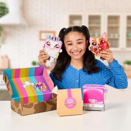 COOKEEZ MAKERY Toasty Treatz Toaster Twin Pack - Squishy Scented Plush Pets for Kids 5-12 8