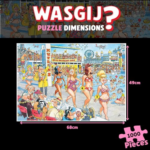 Wasgij Retro Destiny 9: Super Models - 1000 Piece Jigsaw Puzzle for Adults 6