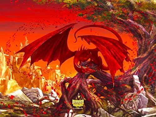 Dragon Shield Classic Standard Size Sleeves 100Pk - Crimson 5