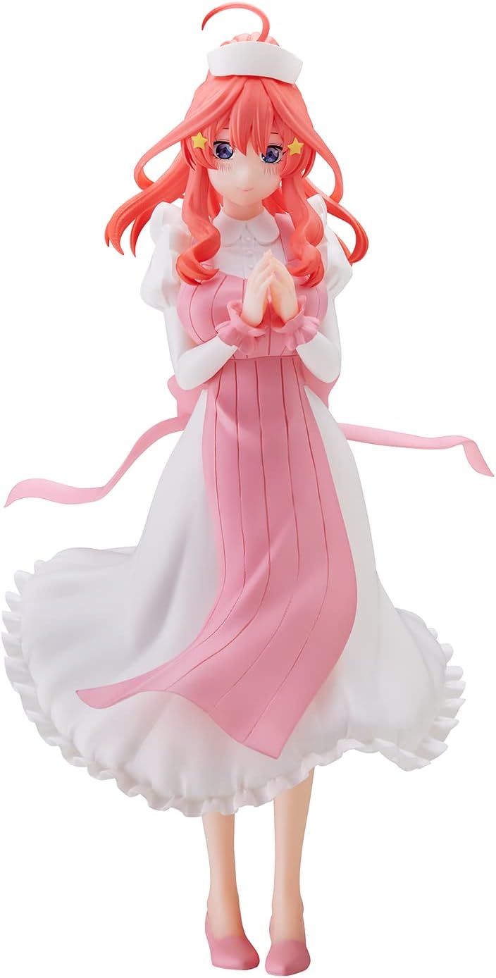 Banpresto The Quintessential Quintuplets Movie Kyunties Itsuki Nakano Nurse Version Statue (Model Number: N/A)