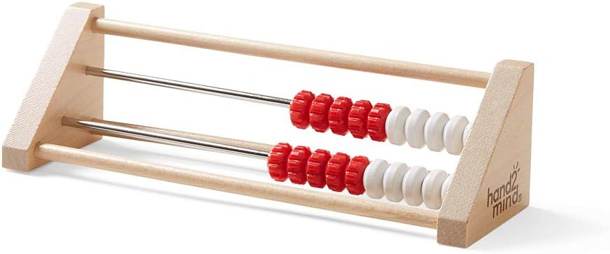 Learning Resources 20-Bead Sensory Rekenrek - Wooden Abacus for Kids Math Learning 3