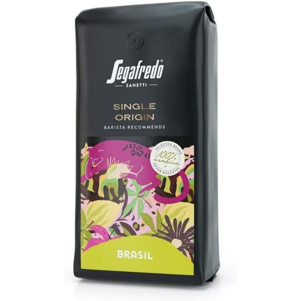 Segafredo Zanetti Single Origin Brasil 100% Arabica Coffee Beans - 1kg