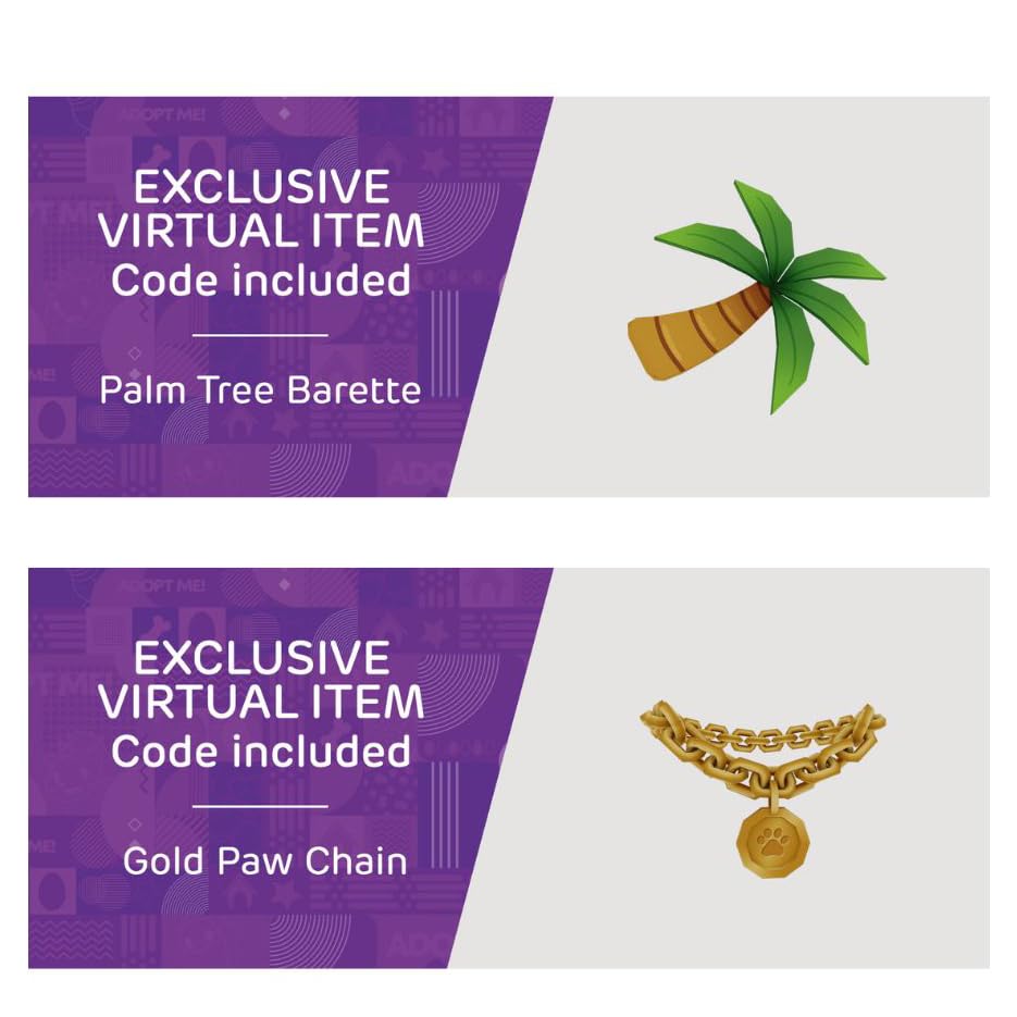 Adopt Me! Rain and Accessory Shop Bundle - Amazon Exclusive Playset with Figures and Virtual Codes 7