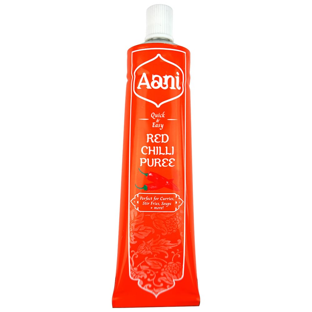 Aani Red Chilli Puree, 110g - Smooth Spicy Cooking Essential for Sauces, Marinades & Stir-Fries