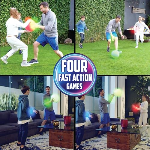 Glow Ball - 4-in-1 Colour Changing Interactive Game with Light-Up Wristbands 11