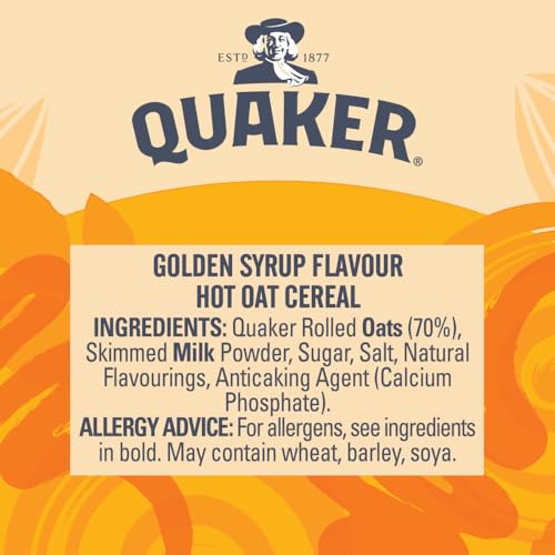 Quaker Oat So Simple Golden Syrup Porridge Pots, 57g (Pack of 8) 12
