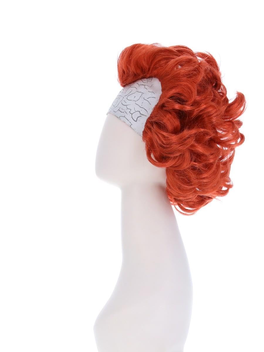 Smiffys IT Chapter Two Pennywise Orange Wig with Latex Bald Head for Adults 10