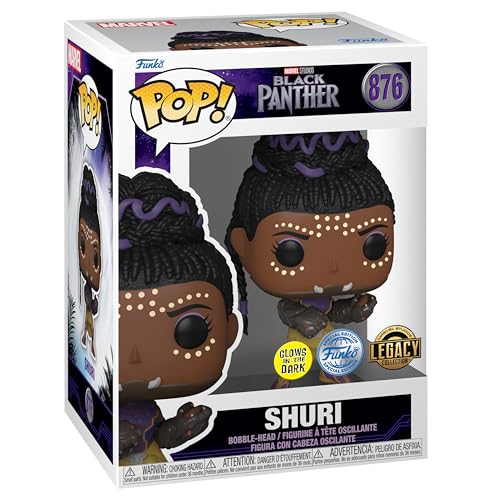 Funko Pop! Marvel Black Panther - Shuri Vinyl Figure & T-Shirt Bundle (64878)