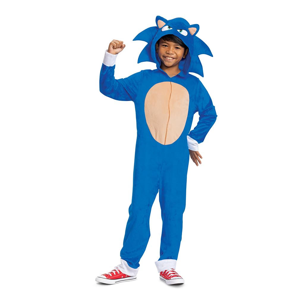 Disguise Sonic Movie Classic Costume - Boys Size 4