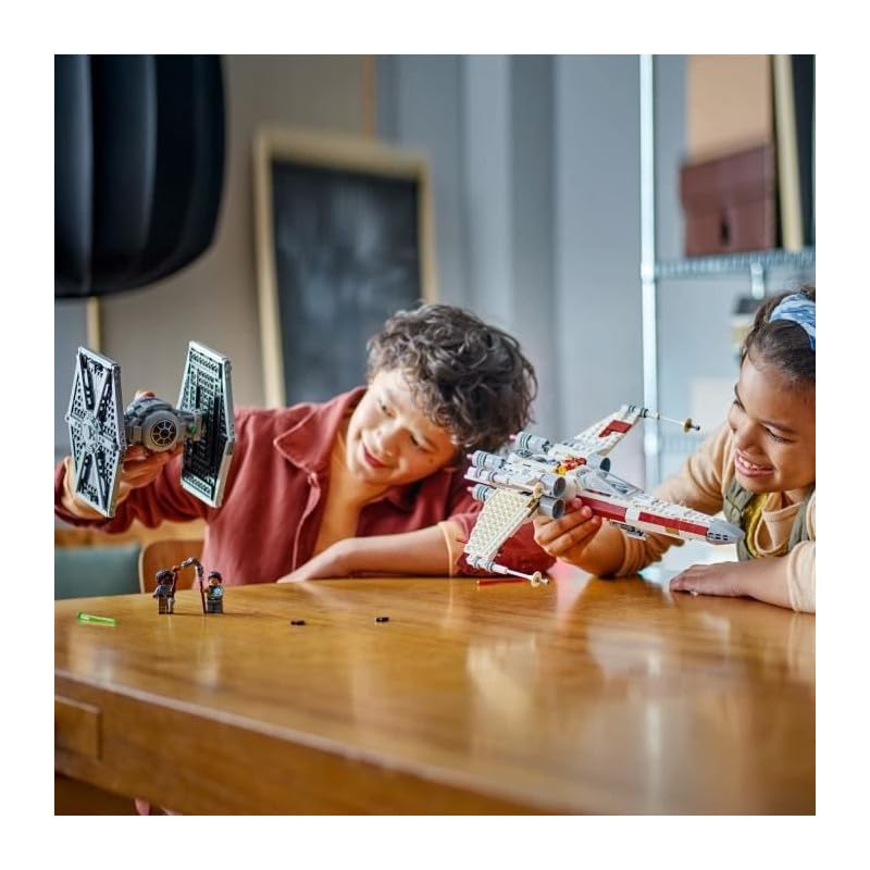 LEGO Star Wars TIE Fighter & X-Wing Mash-up Set - Rebuildable Starfighter Building Toy for Ages 9+ 9