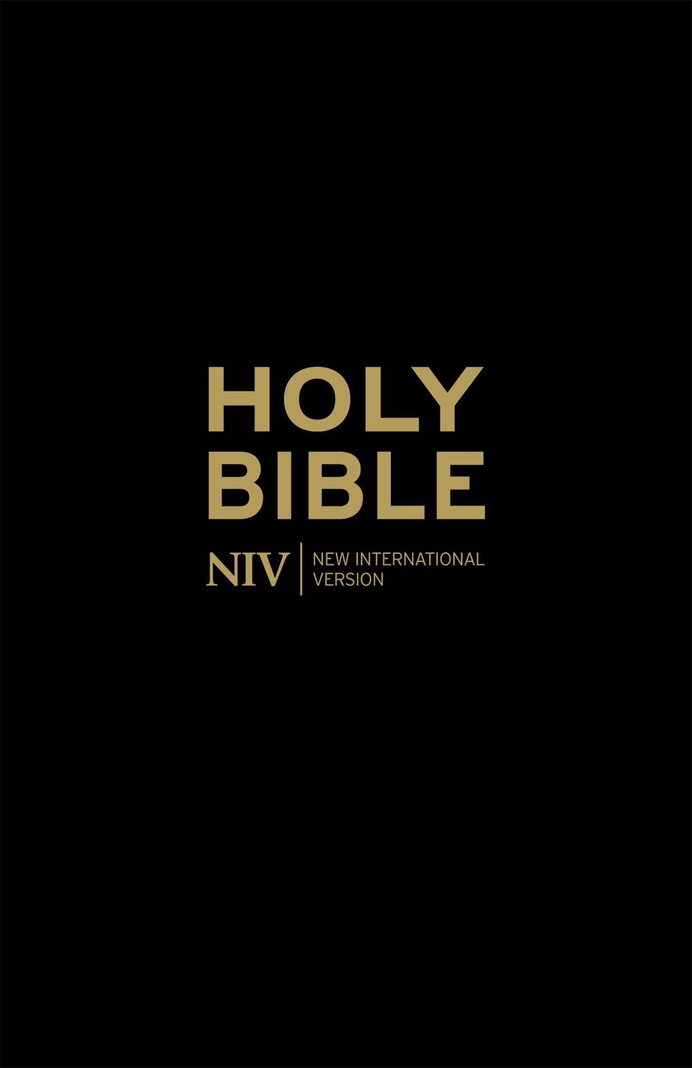 Hodder Faith NIV Holy Bible - Anglicised Black Gift and Award Edition | Paperback | English 1