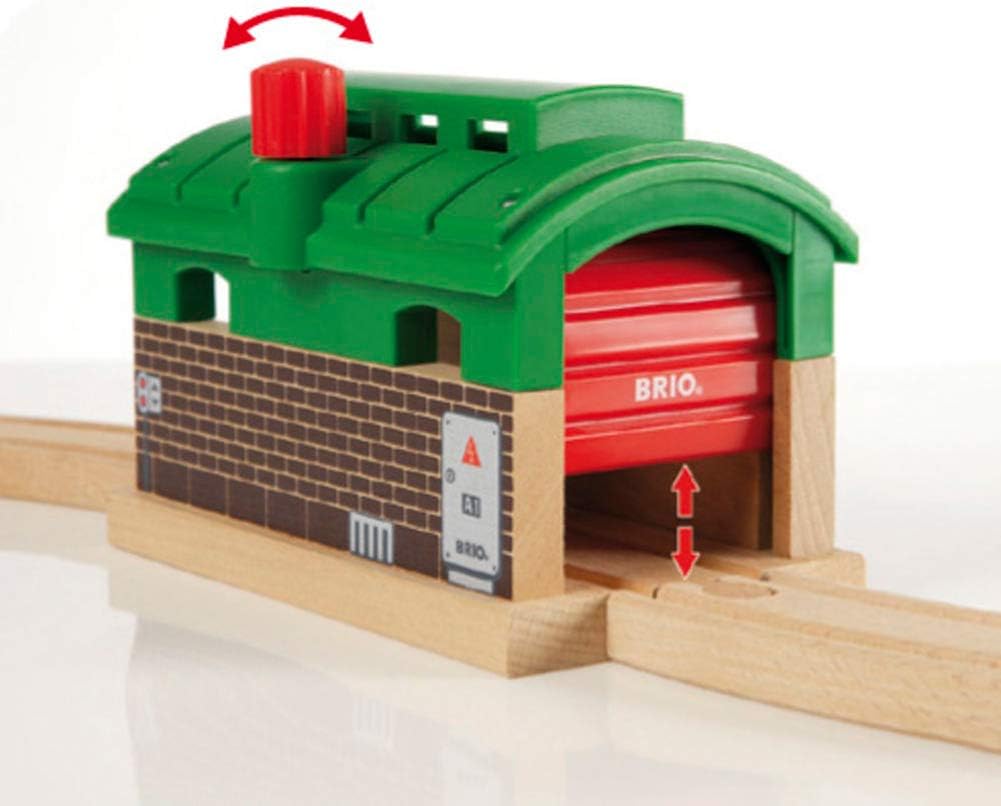 BRIO World Train Garage - Wooden Playset for Kids 3 Years Up 5