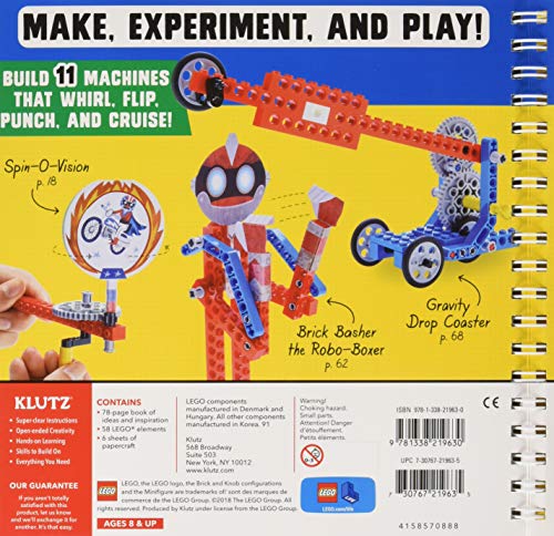 LEGO Gadgets (Klutz) - Build 11 Fun Machines for Kids Ages 4-6 6