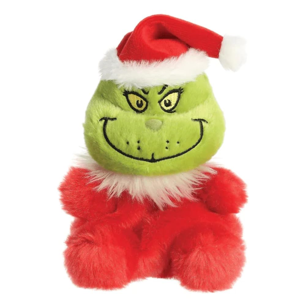 The Grinch Santa Palm Pal - Official Dr. Seuss Plush Toy for All Ages 7