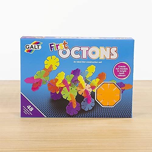 Galt First Octons Construction Toy - 48-Piece Building Set for Ages 3-10 3