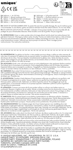 Happy 1st Birthday Blue Latex Balloons (22cm) Pack of 10 - Festive Party Decor 5