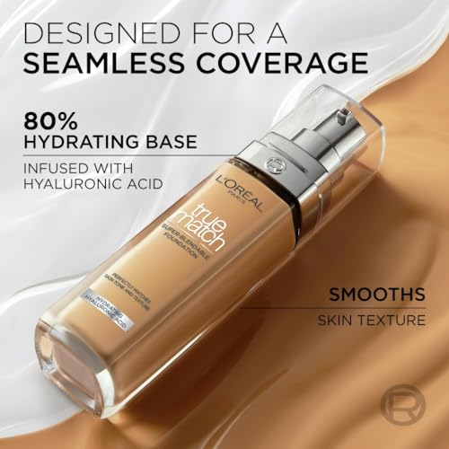 L'Oréal Paris - True Match Hydrating Liquid Foundation (30 ml) 10