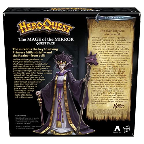 Avalon Hill HeroQuest The Mage of the Mirror Quest Pack Expansion 6