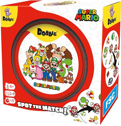 Asmodee Dobble Super Mario - Family Card Game for 2-8 Players, Ages 6+, 15-Minute Play 5