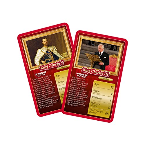 Top Trumps Kings and Queens Classics Card Game English Edition 11