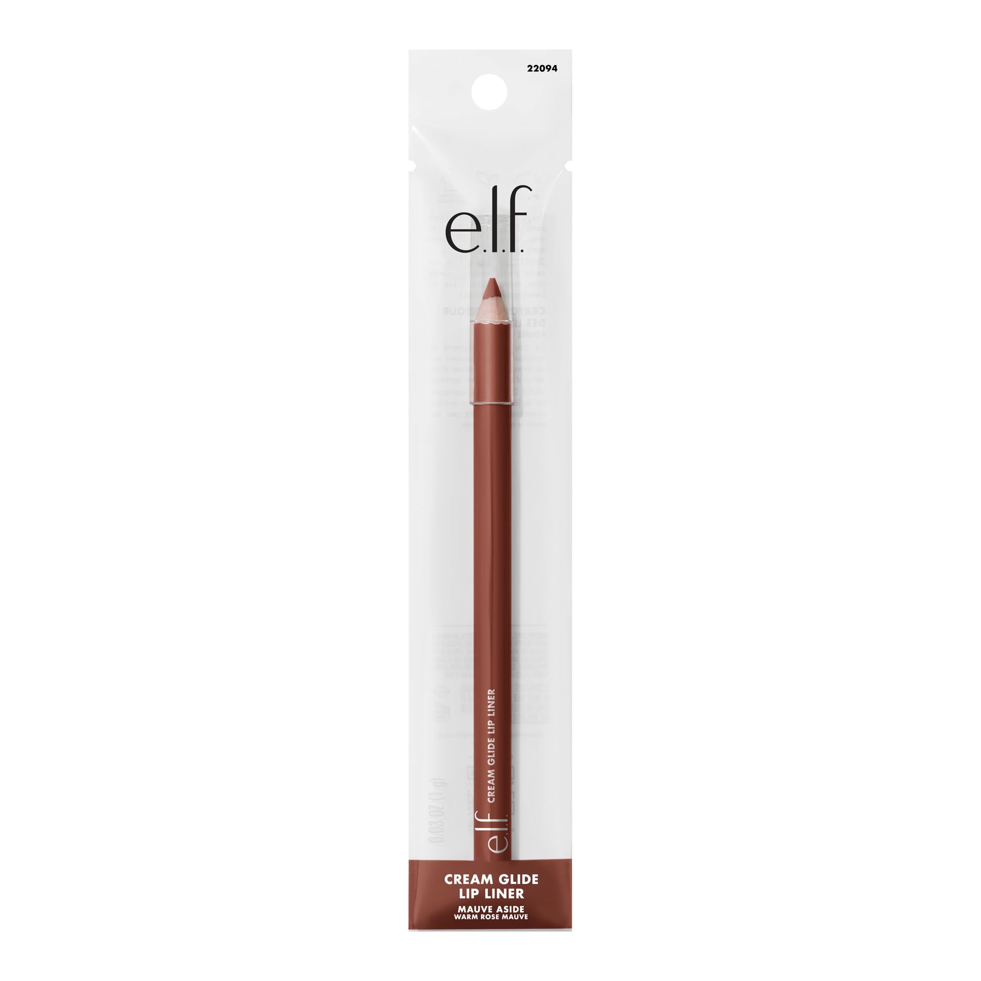 e.l.f. Cream Glide Lip Liner - Mauve Aside