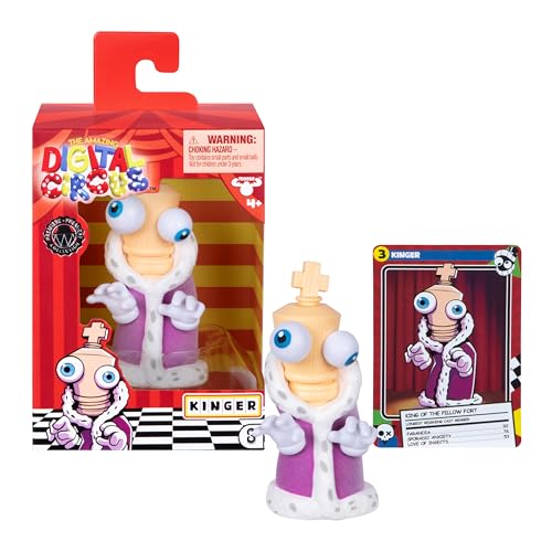 Moose Toys The Amazing Digital Circus - Kinger Vinyl Figure (55224) 5