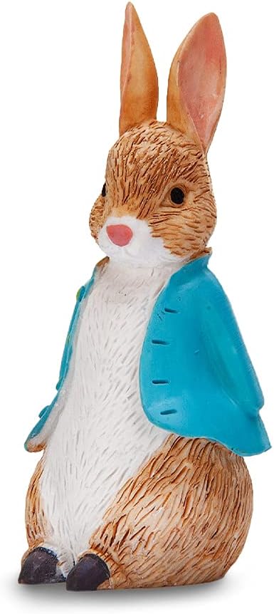Anniversary House Peter Rabbit Resin Keepsake Cake Topper - Hand-Painted Figurine Decoration