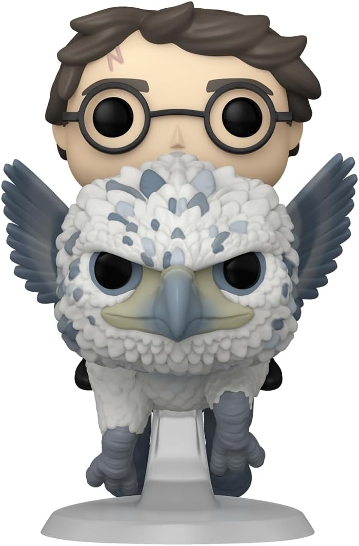 Funko Pop! Rides Deluxe: Harry Potter Prisoner of Azkaban - Harry & Buckbeak Vinyl Figure