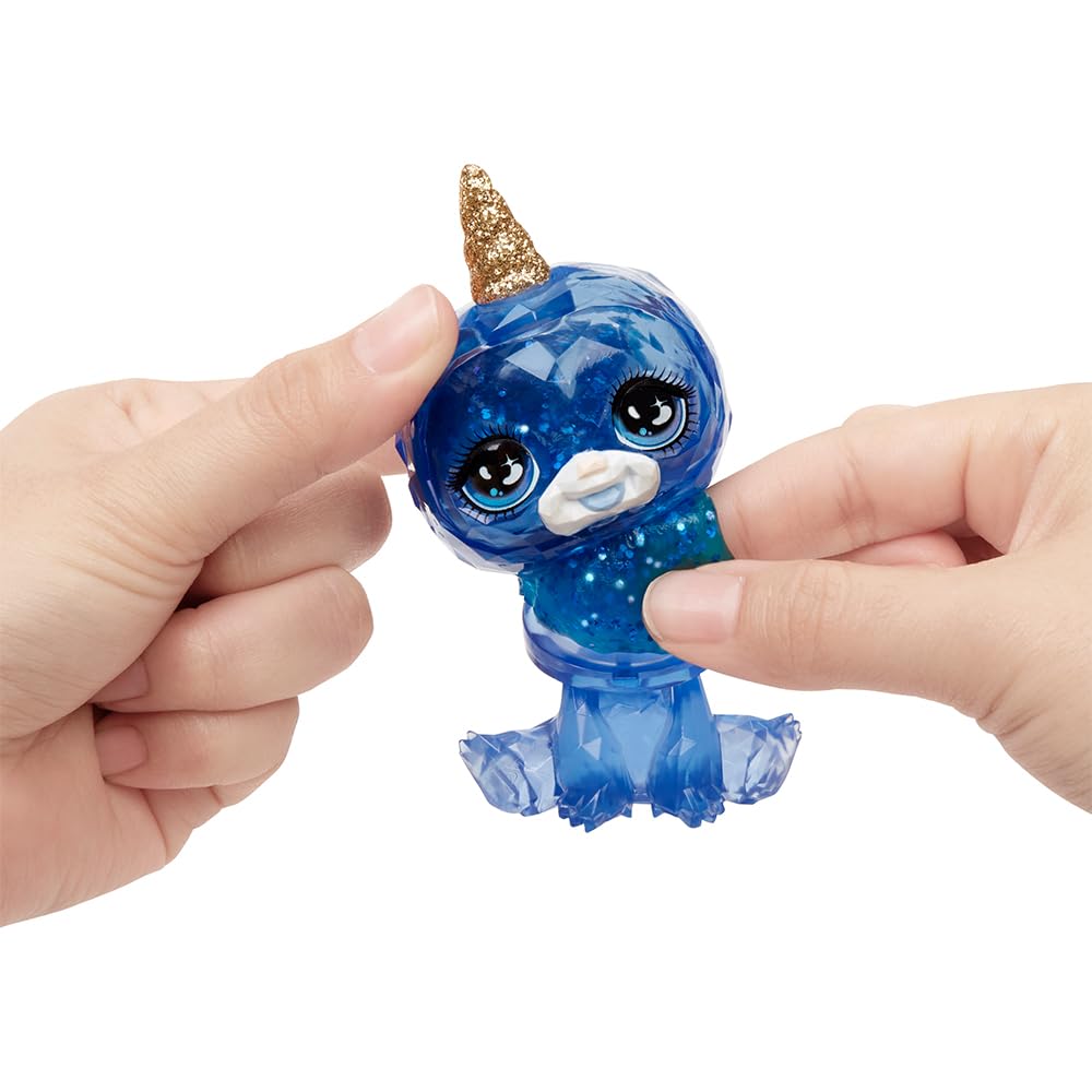 Rainbow High Skyler Bradshaw Fashion Doll with Sparkle Slime & Magical Pet - Blue Shimmer Doll with Yeti, Customizable Accessories - Ages 4-12