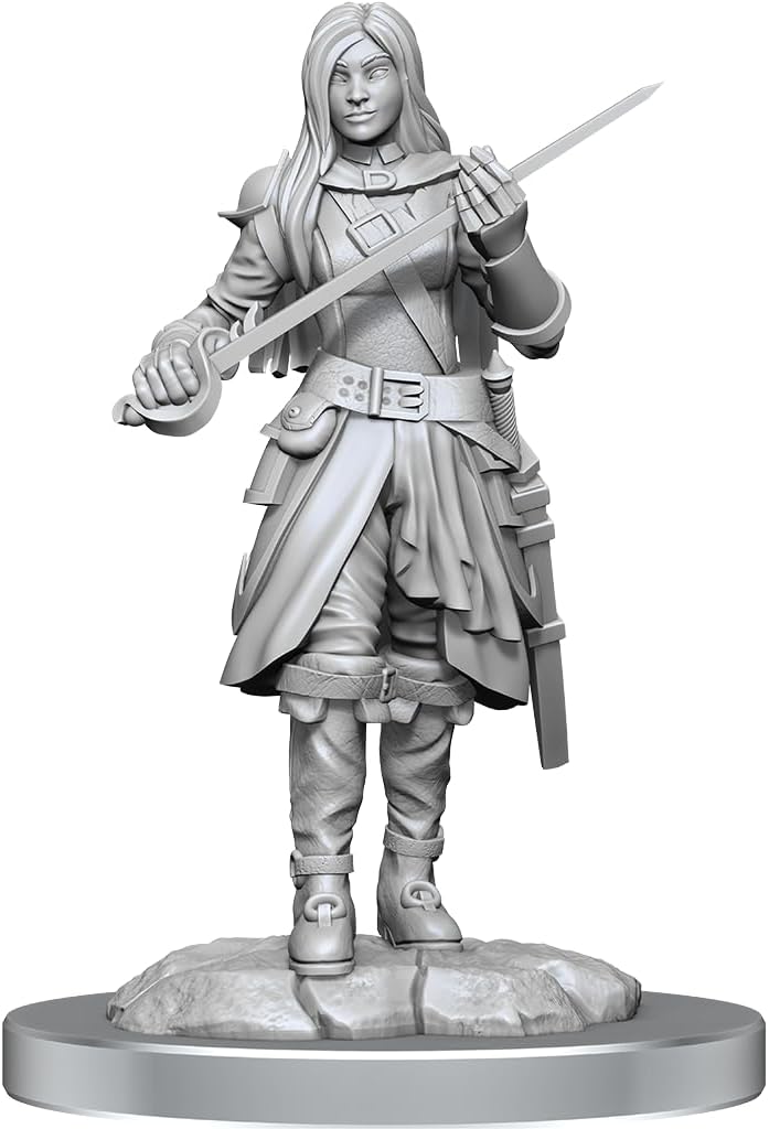 WizKids Half-Elf Rogue Female Nolzur's Marvelous Miniatures D&D Figure