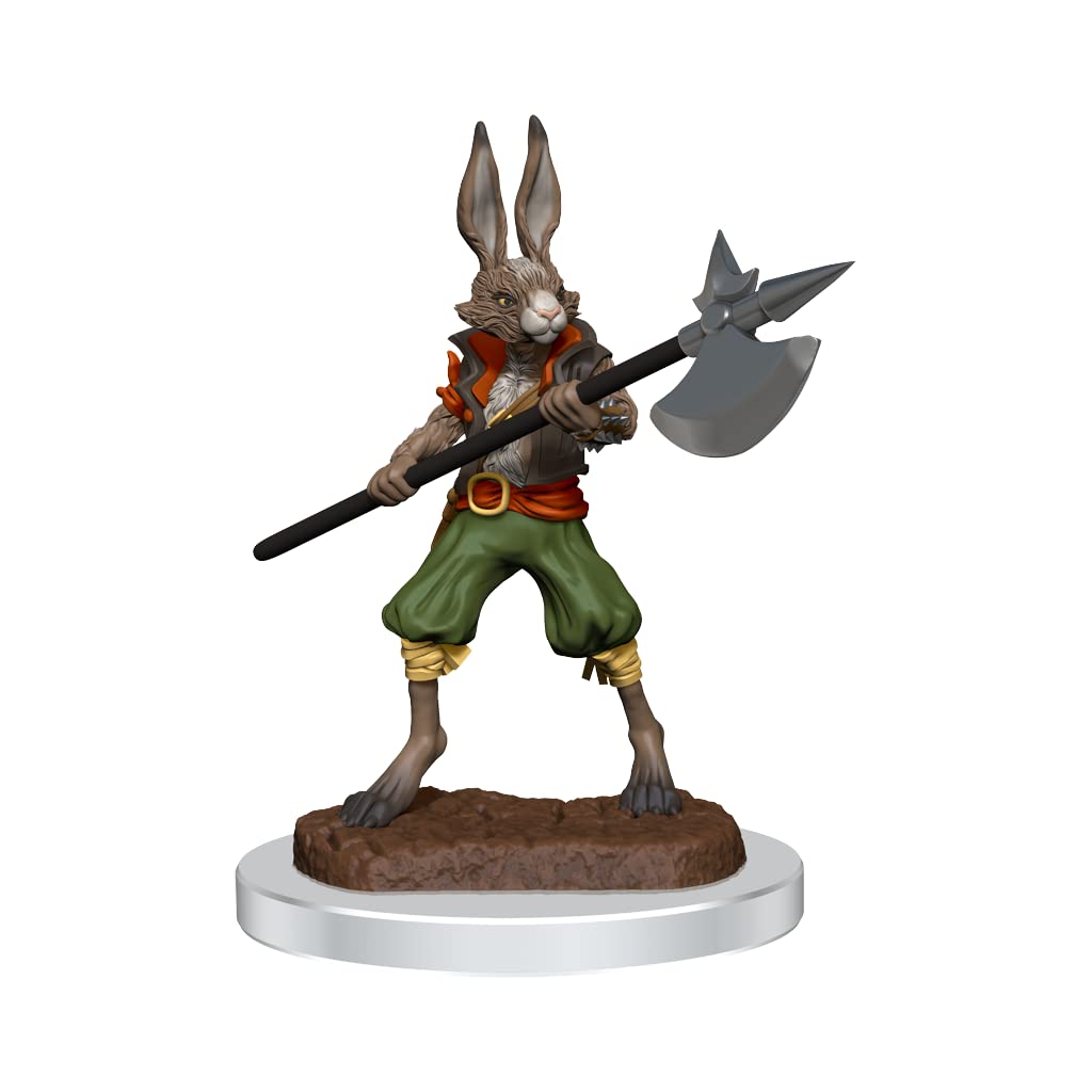 WizKids Nolzur's Marvelous Miniatures - Harengon Brigands (2 Units) | Plastic | Ready to Paint