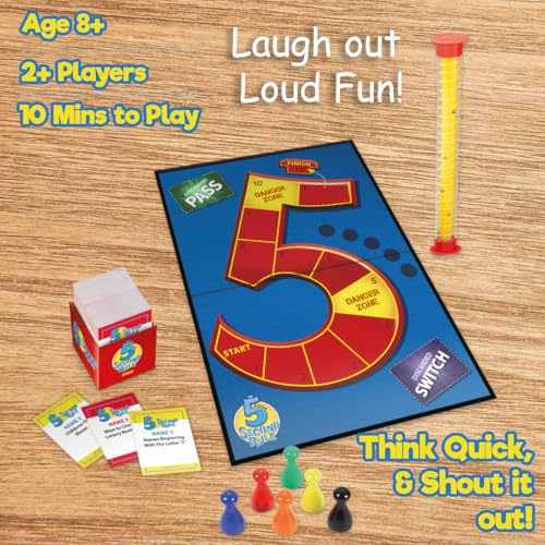 PlayMonster 5 Second Rule Family Board Game (GF006)