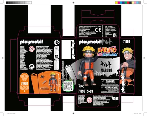 Playmobil Naruto Shippuden - Naruto Figure Set (71096) 6