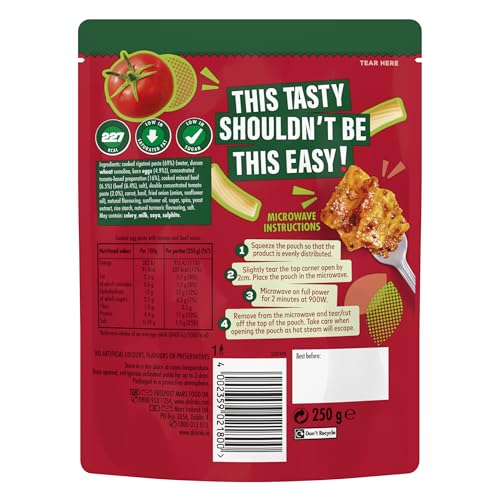 Dolmio - Classics Rigatoni Bolognese Ready Meal 6x 250g 7
