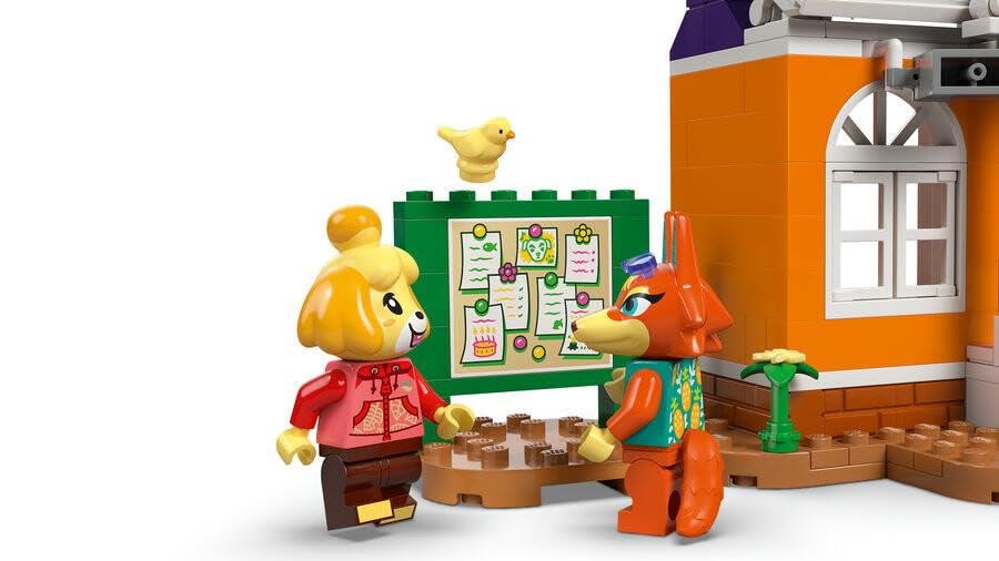 LEGO Animal Crossing K.K.'s Concert in the Plaza Building Toy - 550-Piece Playset for Ages 7+