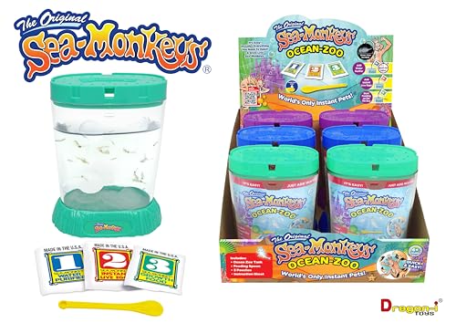 Sea Monkeys Ocean Zoo - Educational Science Kit for Kids 5-10 10