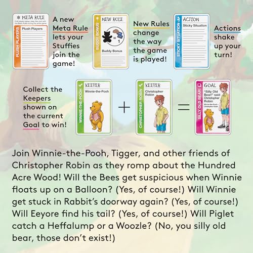 Looney Labs Hundred Acre Wood Fluxx Card Game 8
