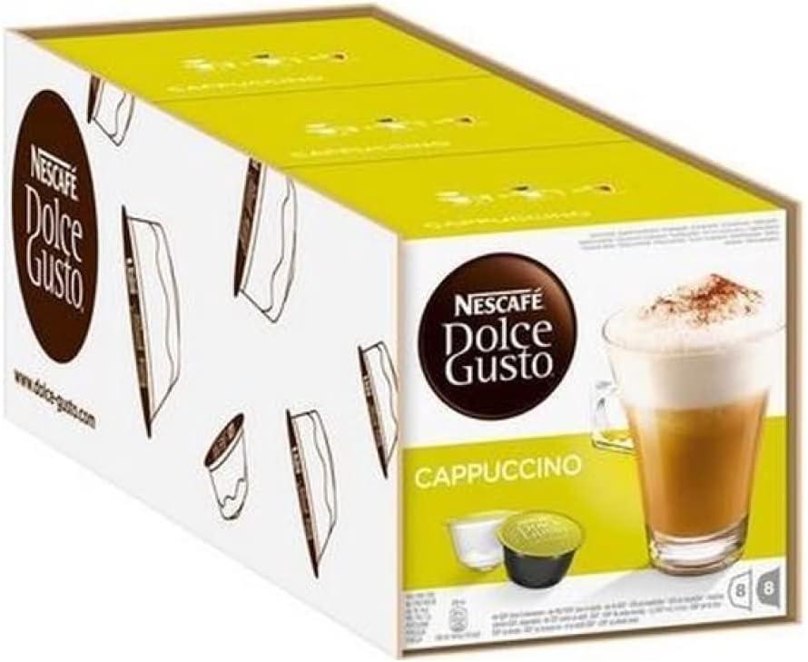 NESCAFÉ Dolce Gusto Cappuccino Coffee Pods - 45 Capsules (3 Boxes of 30 Pods, Makes 45 Cappuccinos) 7