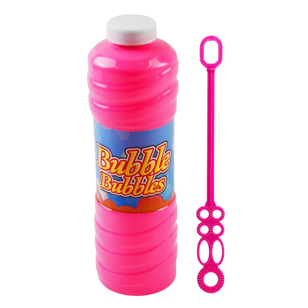 RAM ONLINE Giant Bubble Solution - 1 Litre Ready-to-Use Mixture with Wand | Assorted Colors 7