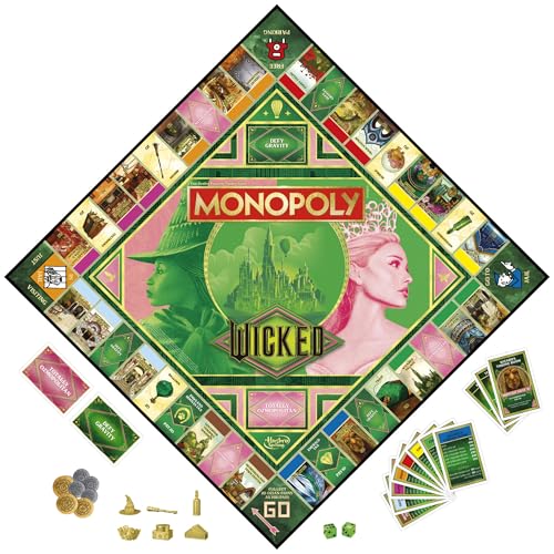 Monopoly Wicked Board Game - Official Edition Featuring Wicked Movie Theme 10