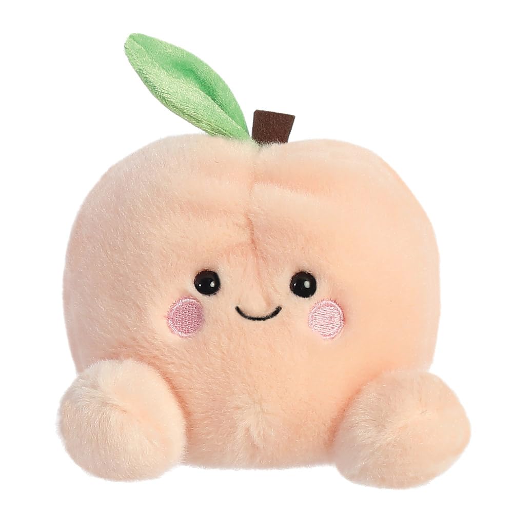 AURORA Palm Pals Mellow Peach Soft Toy | 5 Inches | Suitable from Birth | Recycled Fill
