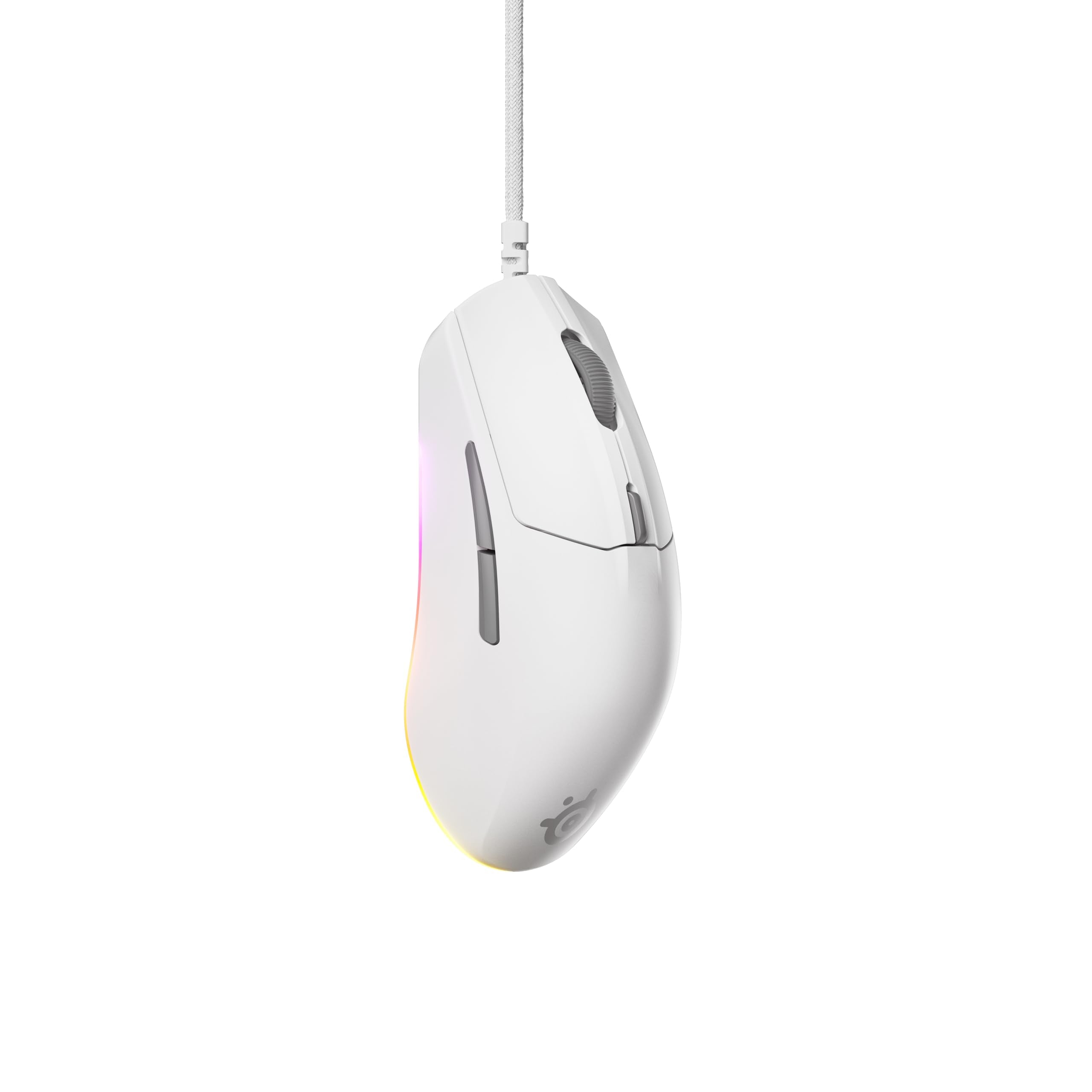 SteelSeries Rival 3 Gen 2 Gaming Mouse - 8500 DPI TrueMove Core Optical Sensor, 1.35ms Click Latency, RGB Lighting