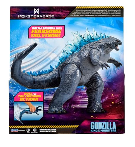MonsterVerse Godzilla Roll N Battle Figure - 11" Tail Attack Action Toy 9