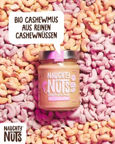 Naughty Nuts - Bio Cashew Butter Smooth (100% Organic Cashew Nuts, No Palm Oil, No Added Sugar) 6