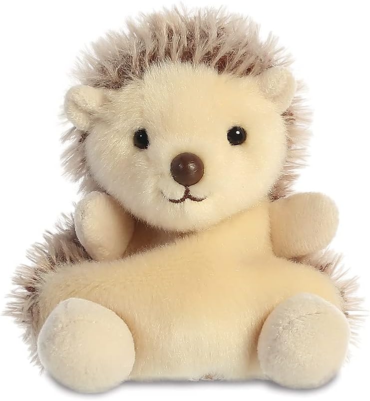 Aurora Palm Pals Hedgie The Hedgehog Soft Toy - 5 Inch Plush Bean-Filled Hedgehog for Babies & Kids