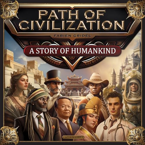 Captain Games Path of Civilisation Board Game