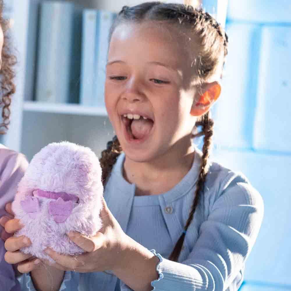 Curlimals Pip Penguin Arctic Glow Interactive Plush Toy - Light-Up & Talking Soft Toy for Kids 5