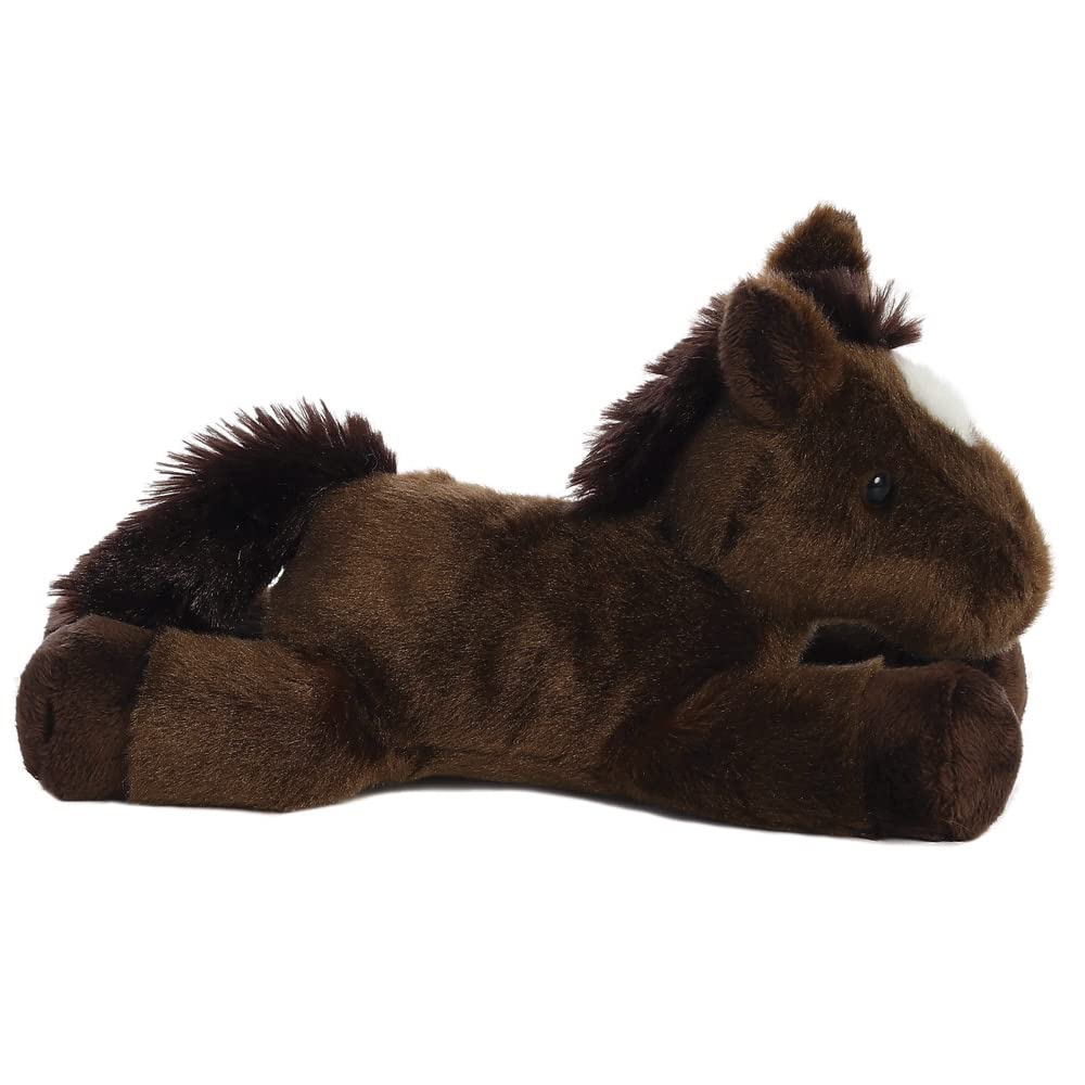 Aurora World Mini Flopsies Chestnut Horse - Soft Plush Toy for All Ages 7